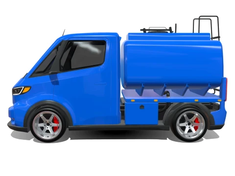 Rezoro3D Navo Compact Tanker Electric Truck 3D Model