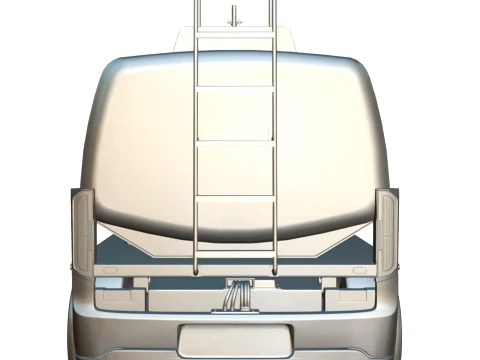 Rezoro3D Navo Compact Tanker Electric Truck 3D Model