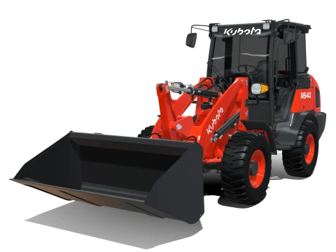 Kubota R640 Wheel Loader Modelo 3D