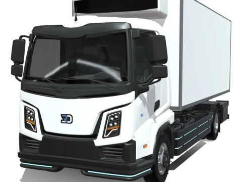 Rezoro3D eLento 长冷藏卡车 3D 模型