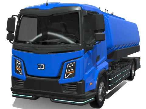 Rezoro3D eLento 卡车长油罐车 3D 模型