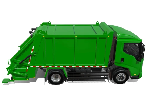 Rezoro3D Vanto Garbage Truck 3D Model