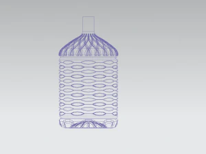 20ltr pet bottle 3D Model