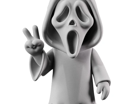 Ghostface 3D Model