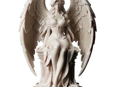 Anjo Modelo 3D