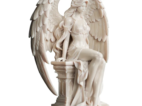 Anjo Modelo 3D
