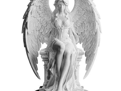 Anjo Modelo 3D