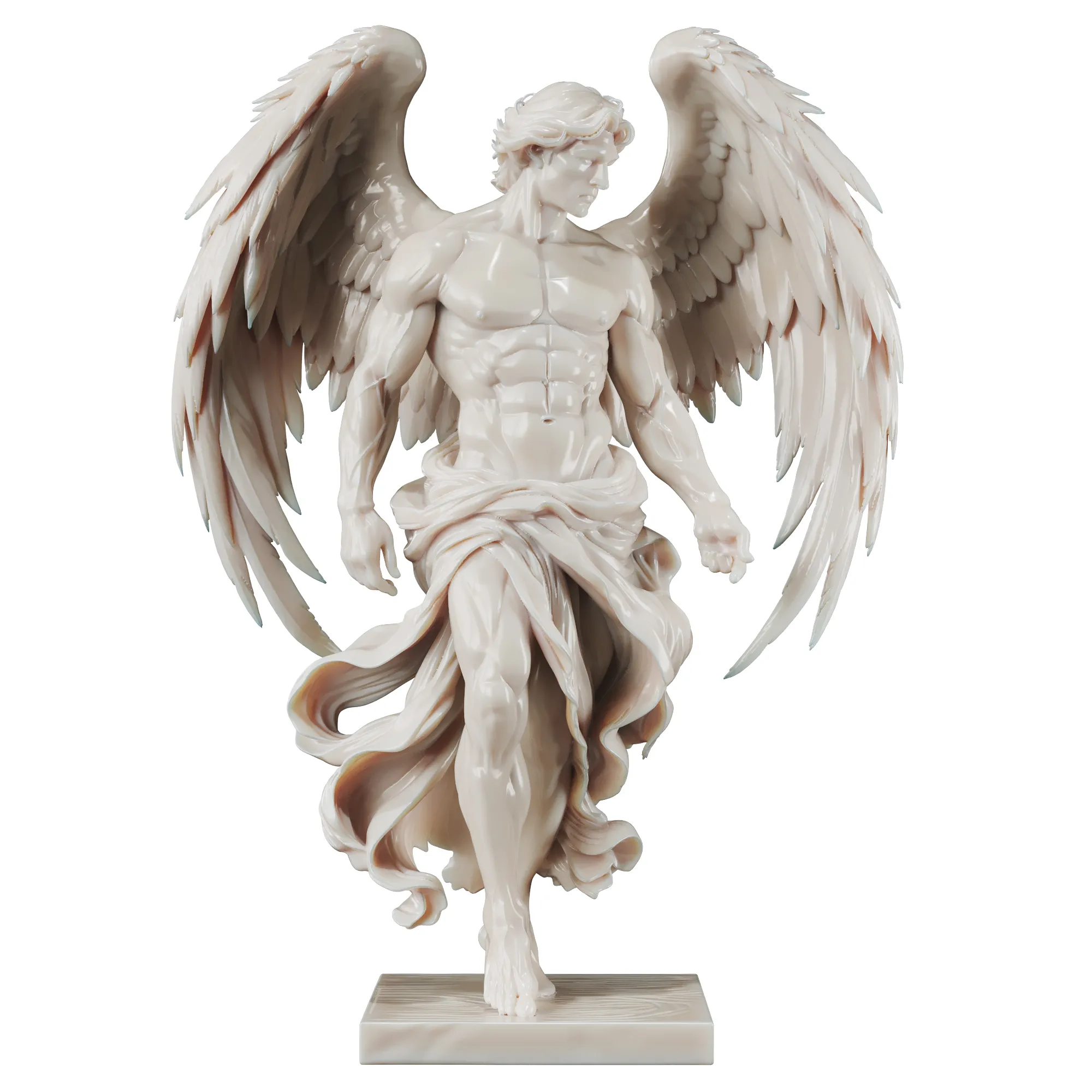 Angel Man 3D Model .c4d .max .obj .3ds .fbx .stl .blend 