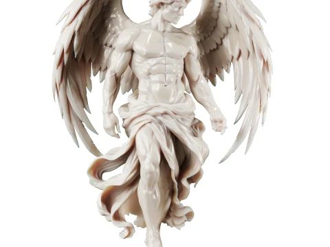 Homem Anjo Modelo 3D
