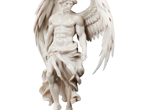 Angel Man 3D Model