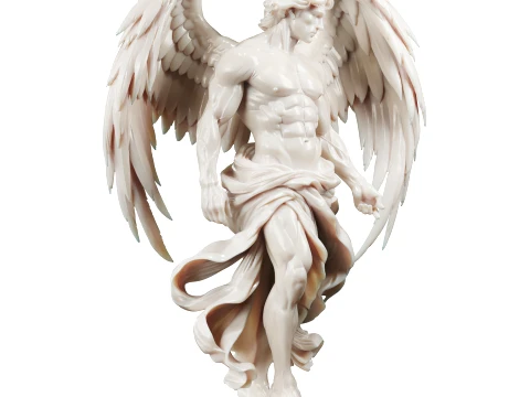 Angel Man 3D Model