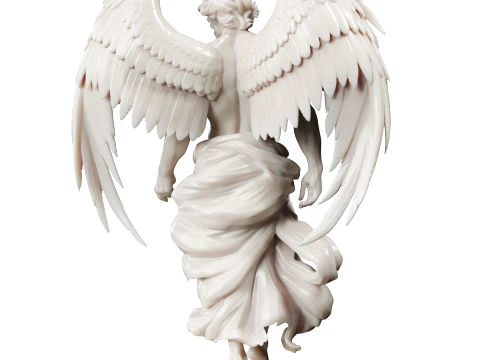 Angel Man 3D Model