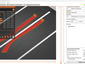 Patas para gafas glasses legs 3D Baskı Modeli