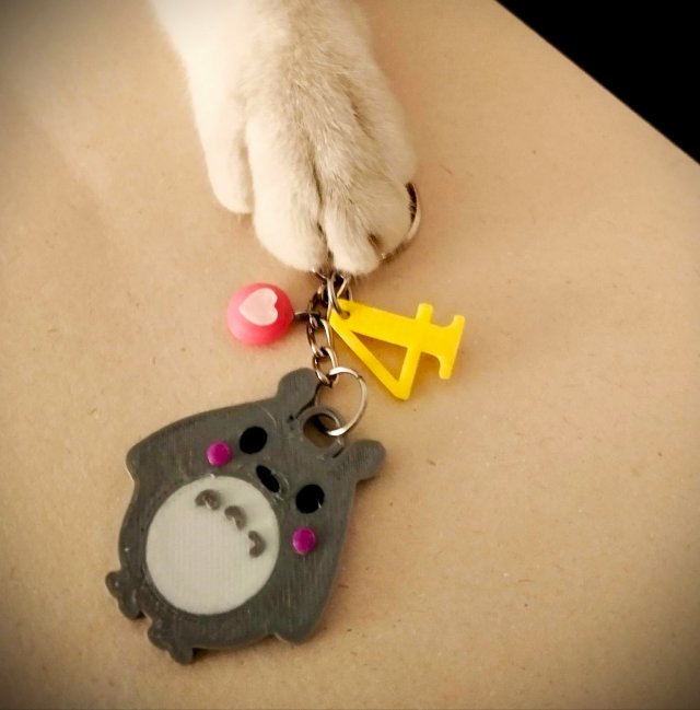 Totoro 3D Print Model .c4d .max .obj .3ds .fbx .stl .blend 