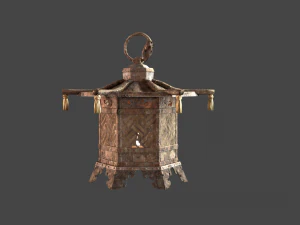 Cicada lantern 3D Model