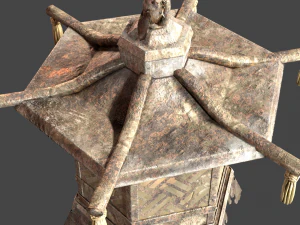 Cicada lantern 3D Model