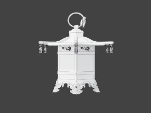 Cicada lantern 3D Model