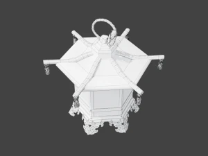 Cicada lantern 3D Model