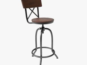 Bar stool 3D Model