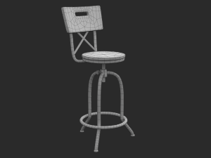 Bar stool Model 3D