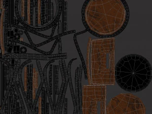Bar stool 3D Model