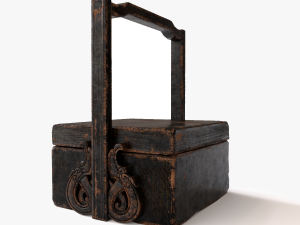 Old chest 3D Model