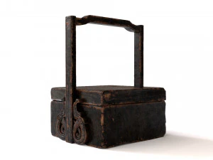 Old chest 3D Model