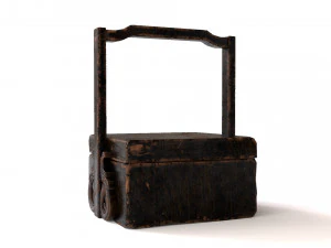 Old chest 3D Model