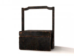 Old chest 3D Model
