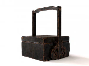 Old chest 3D Model