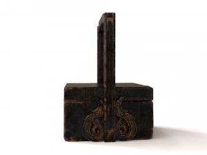 Old chest 3D Model