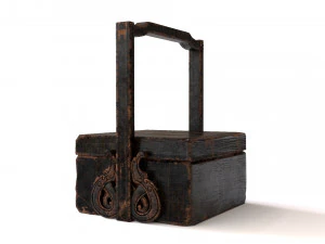 Old chest 3D Model