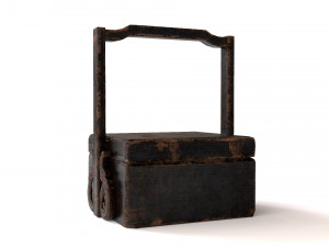 Old chest 3Dモデル