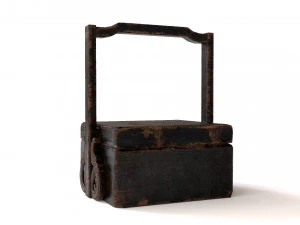 Old chest 3D Model