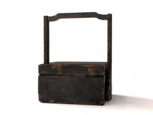 Old chest 3D Model