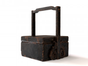Old chest 3Dモデル