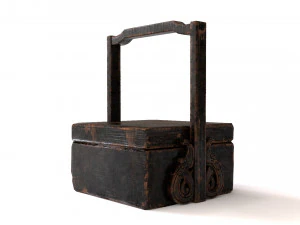 Old chest 3D Model