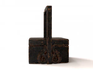 Old chest 3D Model