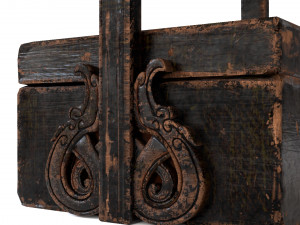 Old chest 3Dモデル