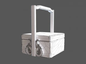 Old chest 3D Model