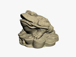 Frog China 3D Model