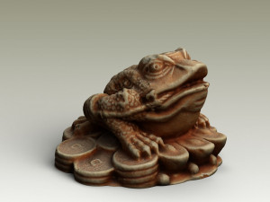 Frog China 3D मॉडल