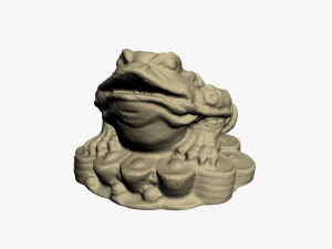 Frog China 3D Model