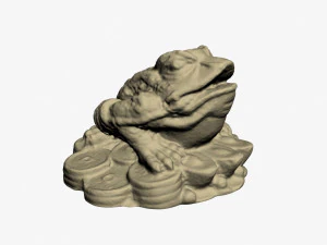 Frog China 3D Model