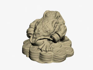 Frog China 3D Model