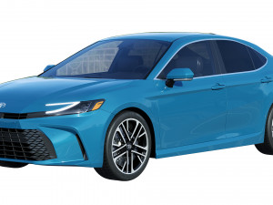 Toyota Camry Hybrid XLE 2025 3D Модель