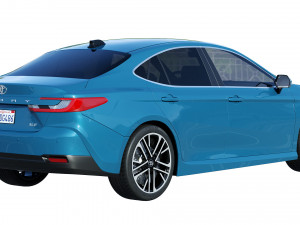 Toyota Camry Hybrid XLE 2025 3D Модель