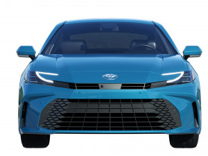 Toyota Camry Hybrid XLE 2025 3D Модель