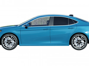 Toyota Camry Hybrid XLE 2025 3D Модель