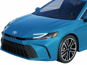 Toyota Camry Hybrid XLE 2025 3D Модель